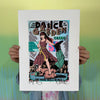 Dance at the Garden Block Print