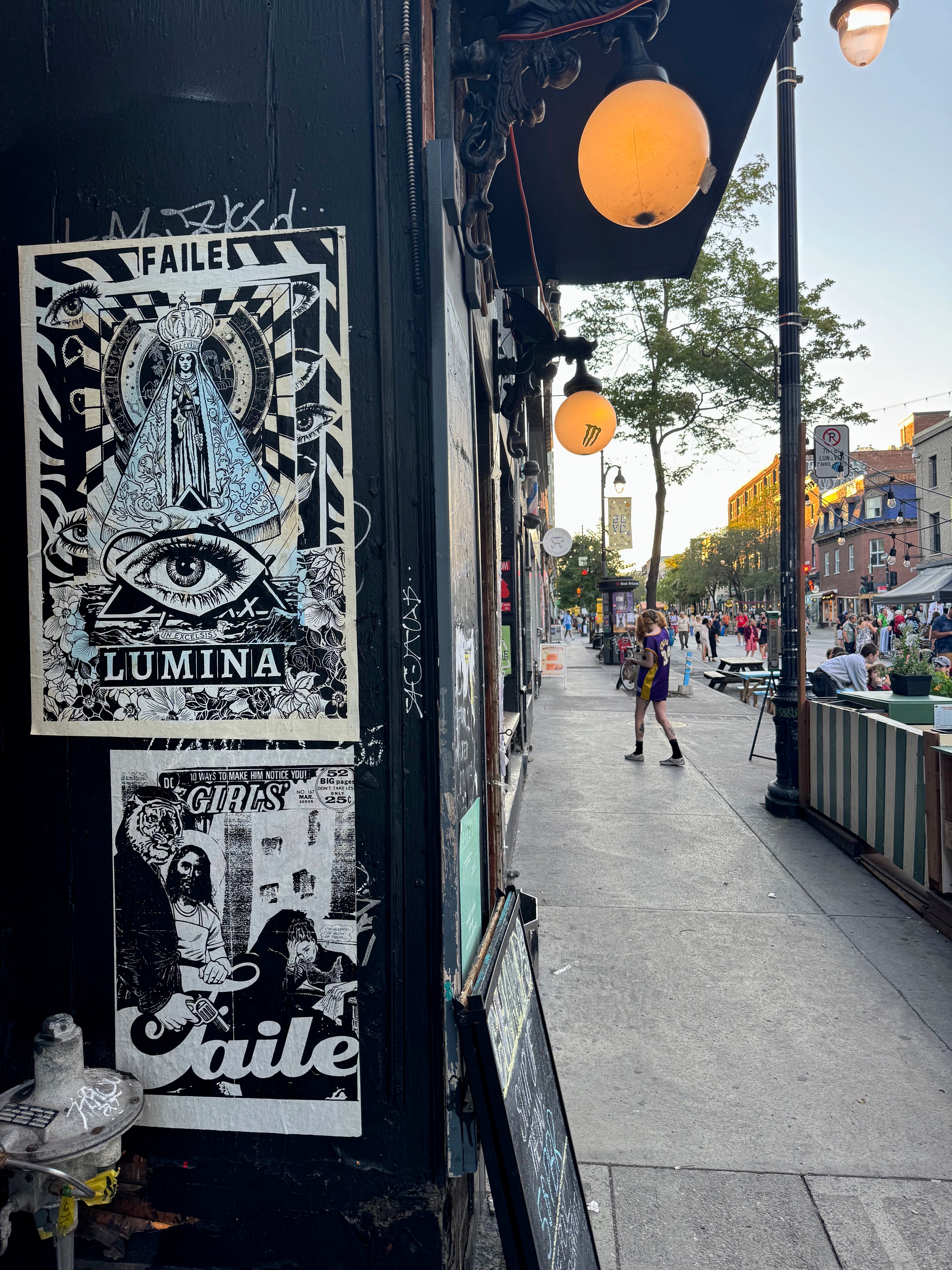 Lumina Street Print