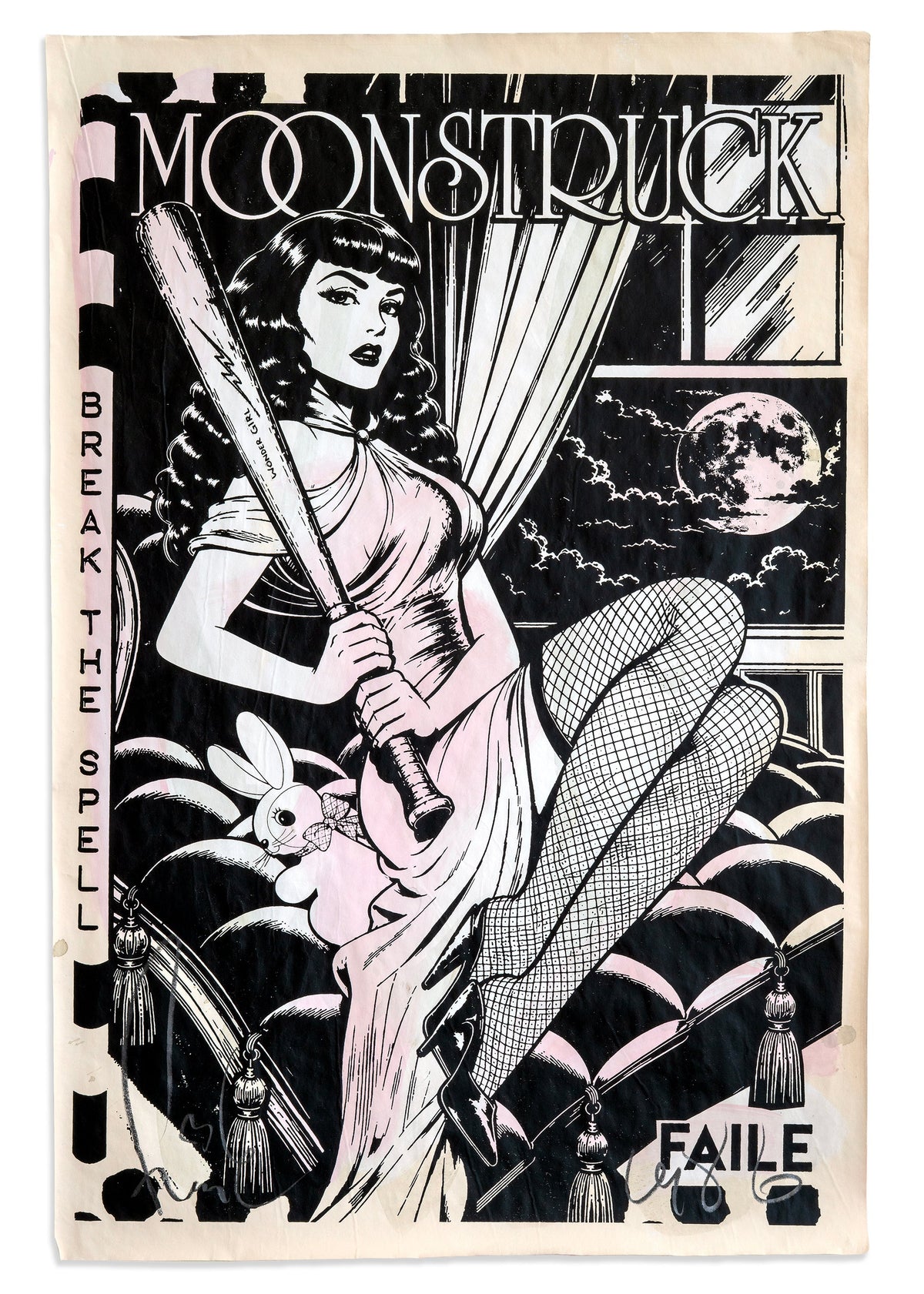 Moonstruck Street Print