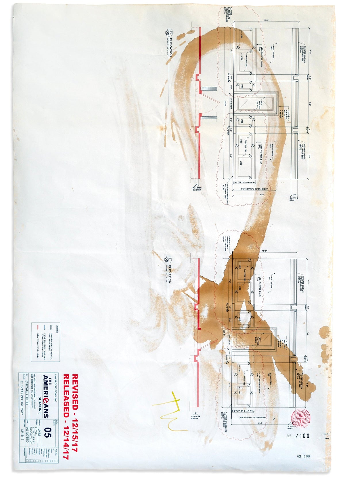 Sunset Drive Street Print