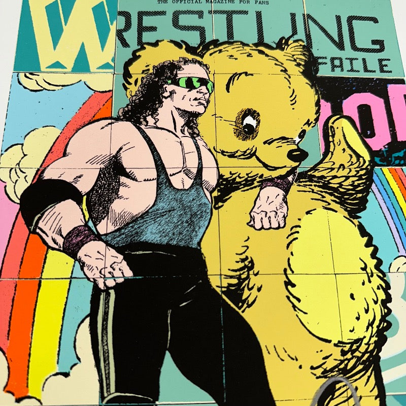 *Wrestling with FAILE Block Print
